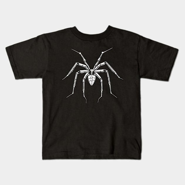 Cider Spider Kids T-Shirt by aceofspace